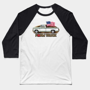 Farm Truck Baseball T-Shirt